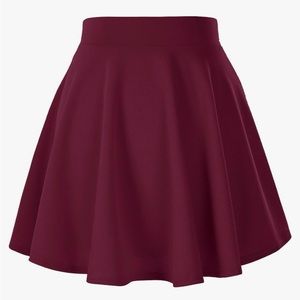 Women’s size Large Urban CoCo Women's Basic Flared Skater Skirt